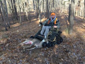 Veteran on a mobility hunt with The Foundation For Exceptional Warriors.