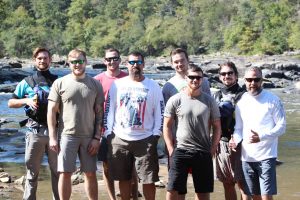 Exceptional Warriors take to the rapids in an outdoor event for Veterans