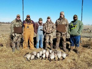 The FEW's Mitsdarffer Waterfowl Team in the Field in MO