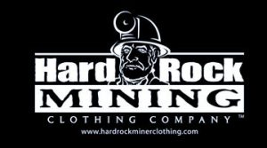 Hard Rock Mining clothing company logo